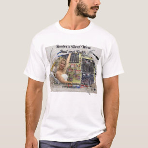 T-shirt Bueler's Hard Ware Bait & Tackle Comté de Sanderso