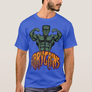 T-shirt Buff Frankenstein Gains de peur Halloween Gym Work