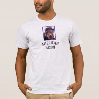T-shirt Buffalo américain