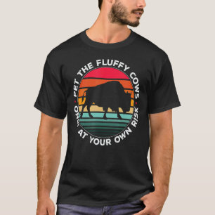 T-shirt Buffalo Bisons Caressez Les Vaches Douces