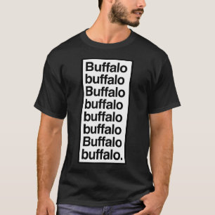 T-shirt Buffalo buffle buffle buffle buffle buffle Bu