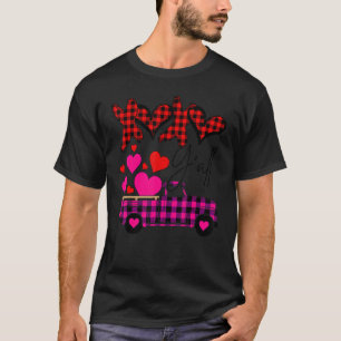 T-shirt Buffalo Plaid Vintage Camion Chauffage XOXO Valent