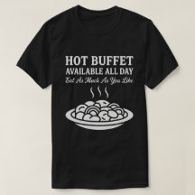 Buffet Chaud Disponible Toute la Journée Humour Ad