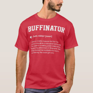 T-shirt Buffinator Funny Dictionary Gym Signification