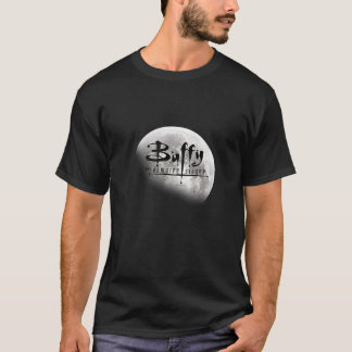 T-shirt Buffy Contre les Vampires Lune Pleine Titl en détr
