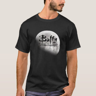 T-shirt Buffy Contre les Vampires Lune Pleine Titré Afflig