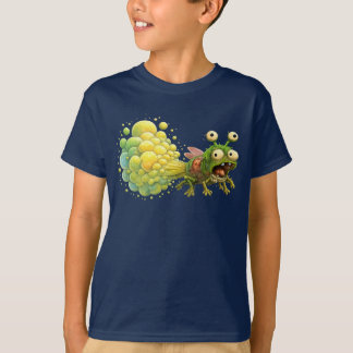 T-shirt Bug Blast!" Funny Farting Insect