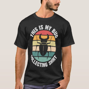 T-shirt Bug Insect Science C'est My Bug Collectionner Outf