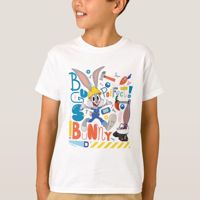 T-shirt BUGS BUNNY BUILDERS™| BUGS BUNNY™ Outils de travai (Devant)