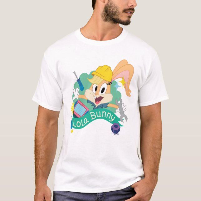 T-shirt BUGS BUNNY BUILDERS™| Graphisme de personnage Lola (Devant)