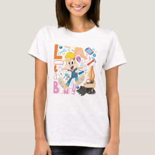 T-shirt BUGS BUNNY BUILDERS™  Lola Bunny Work Tools