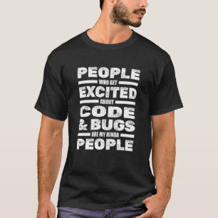T-shirt Bugs de code de programmeur Logiciel de développ
