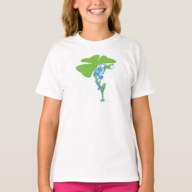 T-shirt Bug's Life Flik avec jumelles Disney (Devant)