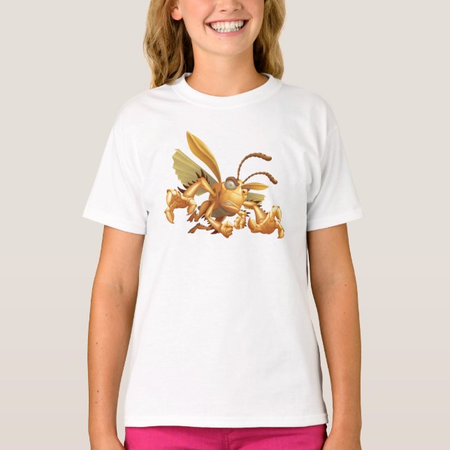T-shirt Bug's Life Hopper mauvais grasshopper volant saisi (Devant)