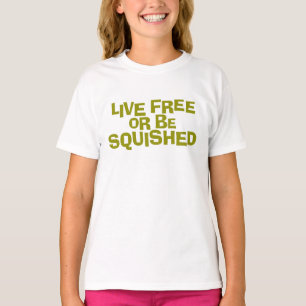 T-shirt Bug's Life "Live Free or Be Squished" Disney
