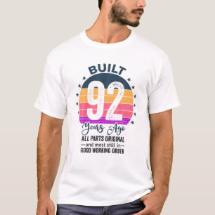 T-shirt Built 92 Years Ago All Parts Original Vintage 1930