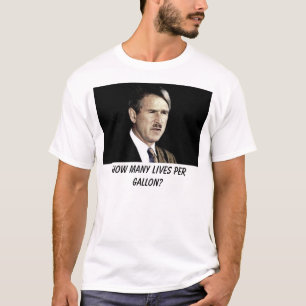 T-shirt buisson, combien de vies par gallon ?