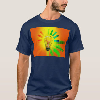 T-shirt Bulb digital