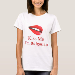 T-shirt Bulgare de baiser