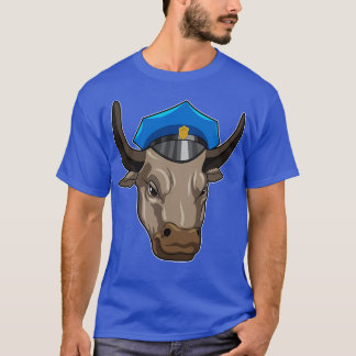 T-shirt Bull agent de police Police