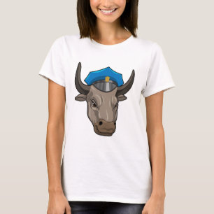 T-shirt Bull agent de police Police