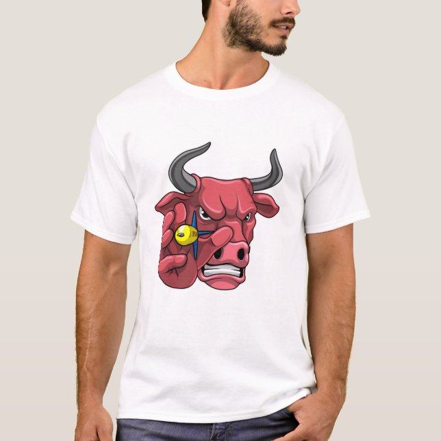 T-shirt Bull aux fléchettes avec Dart (Devant)