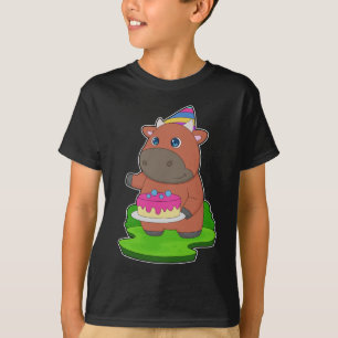 T-shirt Bull Birday Cake