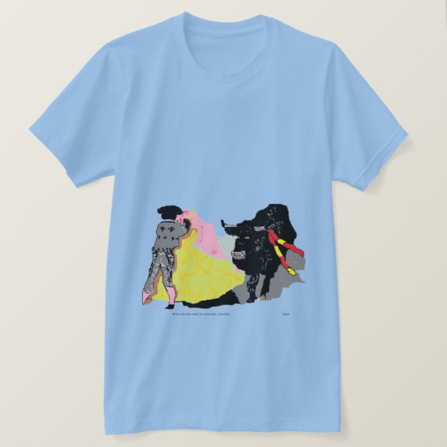 T-SHIRT : BULL FIGHTER (Design Front)