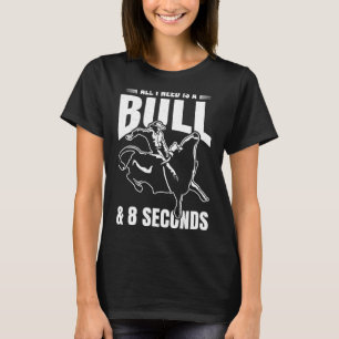 T-shirt Bull Riding Pour Bull Rider Rodeo Athlete Future B