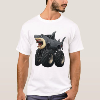 T-shirt Bull Shark Monster Truck