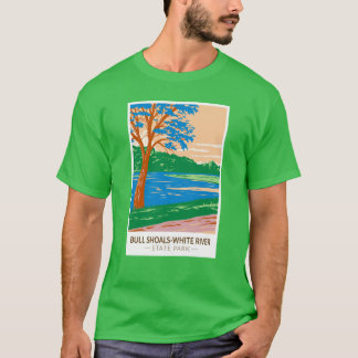 T-shirt Bull Shoals White River State Park Arkansas Vintag
