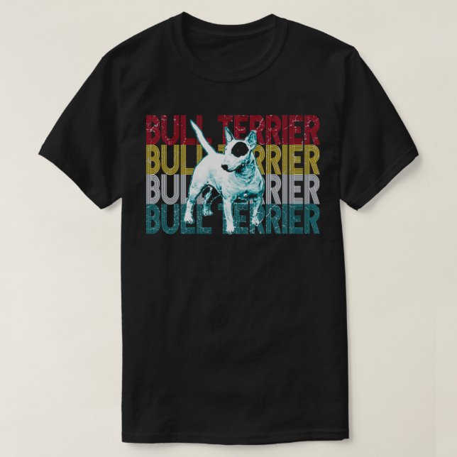 T-shirt Bull Terrier (Design devant)