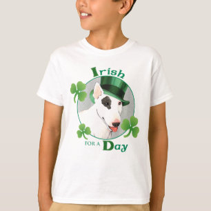 T-shirt Bull-terrier du jour de St Patrick
