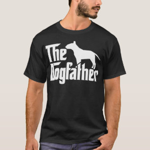 T-shirt Bull Terrier Le Dogfather Bull Terrier Papa Papa P