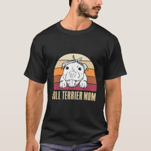 T-shirt Bull Terrier Maman