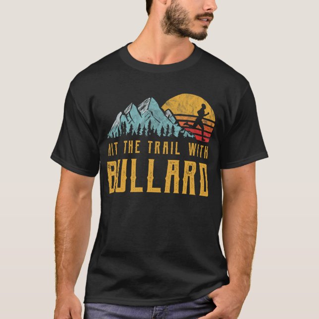 T-shirt BULLARD Running - Touchez le sentier avec le nom d (Devant)