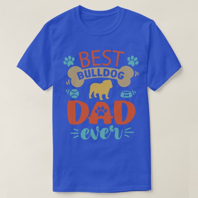 T-shirt Bulldog 5 (Design devant)