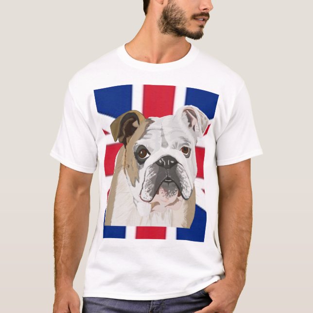 T-shirt Bulldog anglais (Devant)