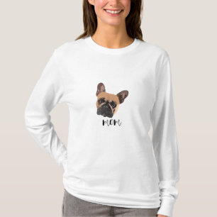 T-Shirt Bulldog Français Abstrait