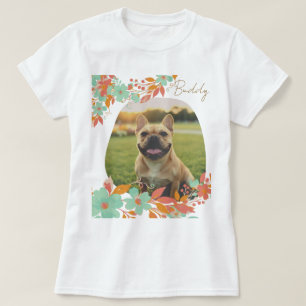 T-shirt Bulldog français personnalisé Photo Frenchie sur m