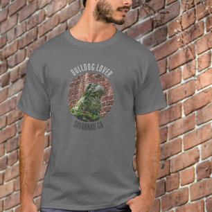 T-shirt Bulldog Lover Savannah Georgia Photographie