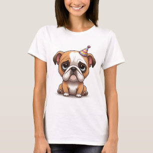 T-shirt bulldog mignon