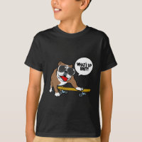 Bulldog Skateboarder