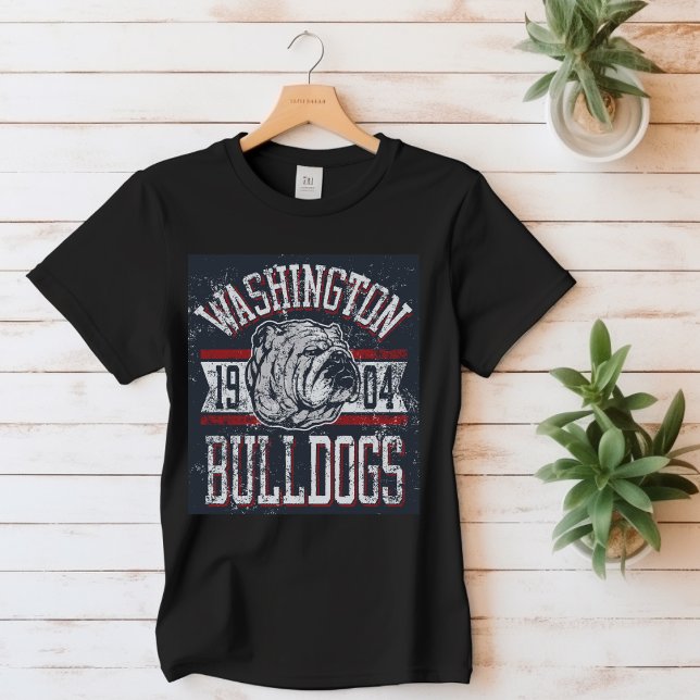 T-shirt Bulldogs de Washington (Créateur téléchargé)