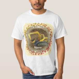 T-shirt bulldozer Really Dig Dirt 