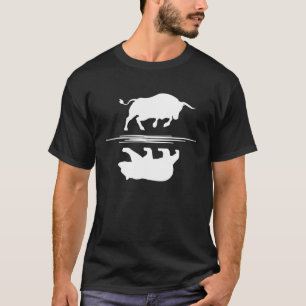 T-shirt Bulle contre ours Investir Commerce FNB Investisse
