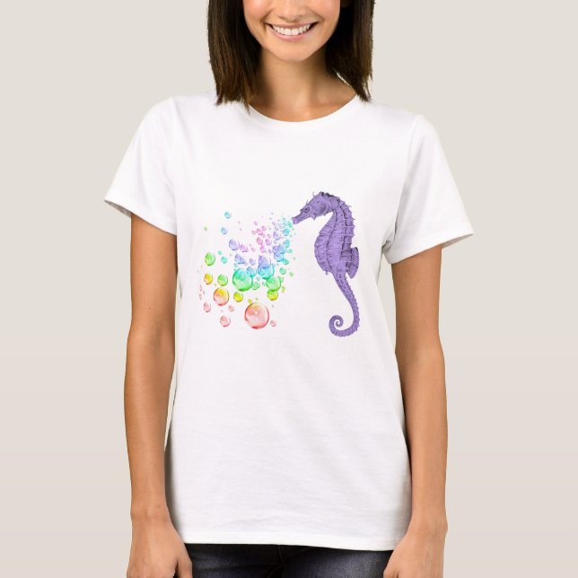 T-shirt bulles arc-en-ciel (Devant)