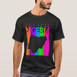 T-shirt Bulles Colorées Nigeria
