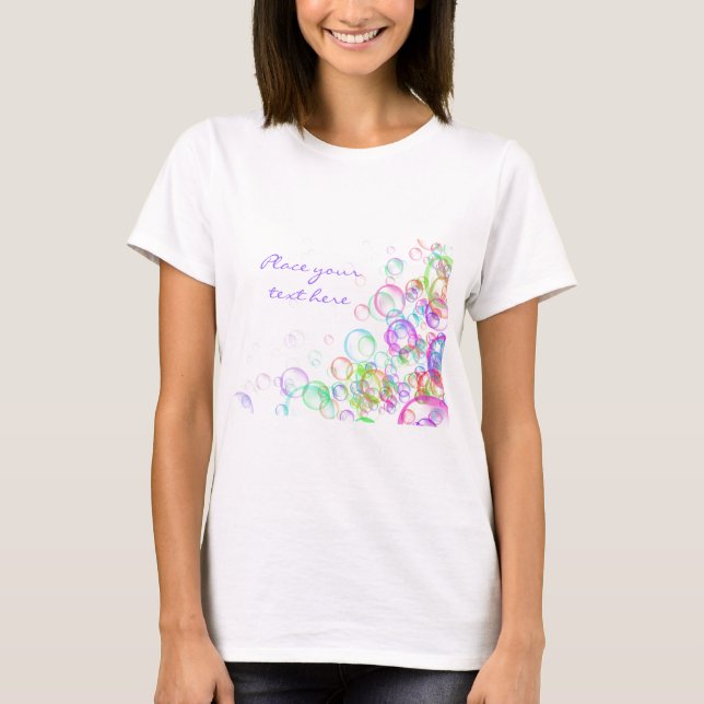 T-shirt Bulles de savon (Devant)