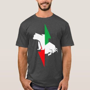 T-shirt Bulles et ours fx Forex marché stock avant